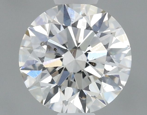 0.51 carat I-SI2 Excellent cut Natūralus Round Deimantas (1)
