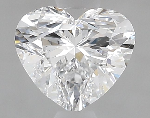 0.63 carat D-SI1 Natūralus Heart Deimantas (1)