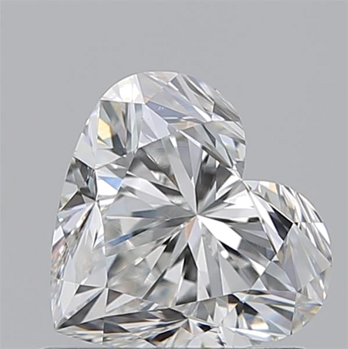 1.02 carat F-VS1 Natūralus Heart Deimantas (1)