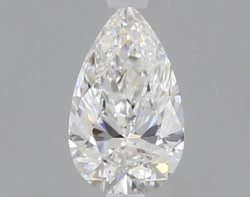 0.35 carat E-IF Natūralus Pear Deimantas (1)