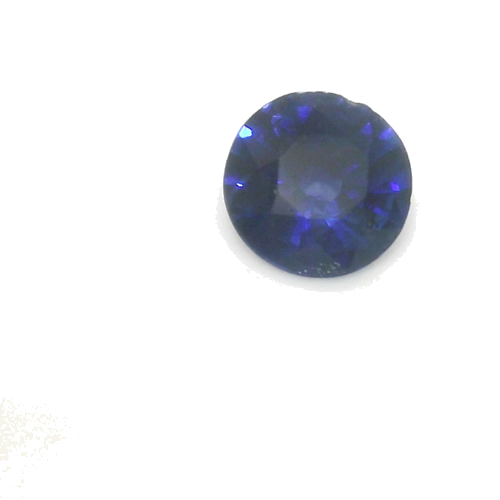 0.43 carat BLUE Round Safyras (1)