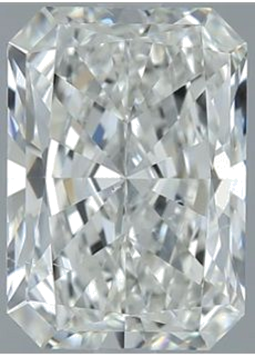 2.01 carat H-SI2 Natūralus Radiant Deimantas (1)