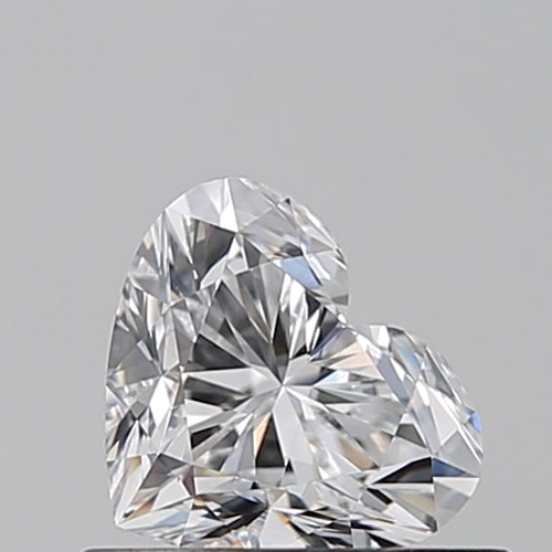 0.5 carat D-VVS2 Natūralus Heart Deimantas (1)