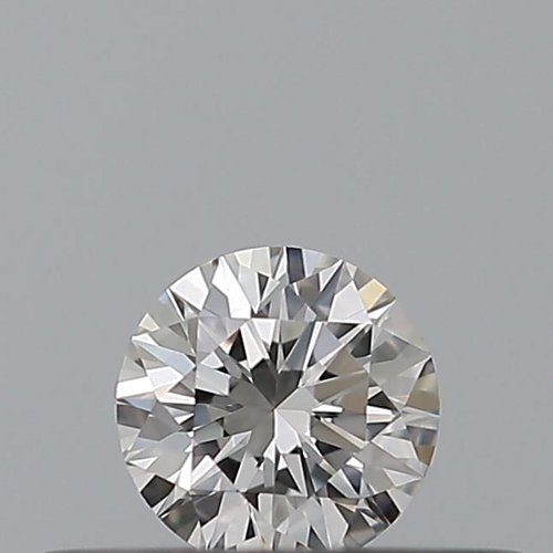 0.18 carat G-VVS1 Excellent cut Natūralus Round Deimantas (1)