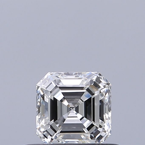 0.4 carat F-IF Natūralus Asscher Deimantas (1)