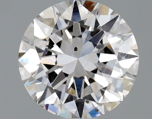 0.7 carat Faint Pinkish Brown-SI1 Very Good cut Natūralus Round Deimantas (1)