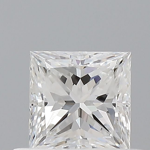 0.52 carat F-VVS1 Natūralus Princess Deimantas (1)