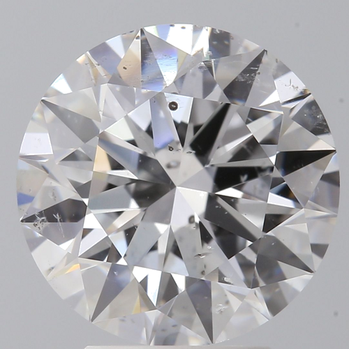 3.02 carat D-SI2 Excellent cut Natūralus Round Deimantas (1)