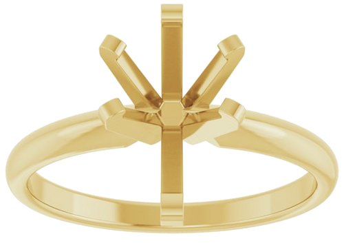 Sužadėtuvių Žiedas „Solitaire“ 14k yellow gold Pear 10.5mm x 6.5mm (3)