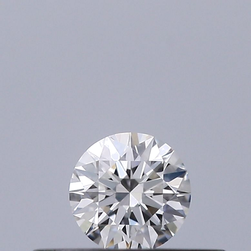 0.19 carat F-VVS1 Excellent cut Natūralus Round Deimantas (1)