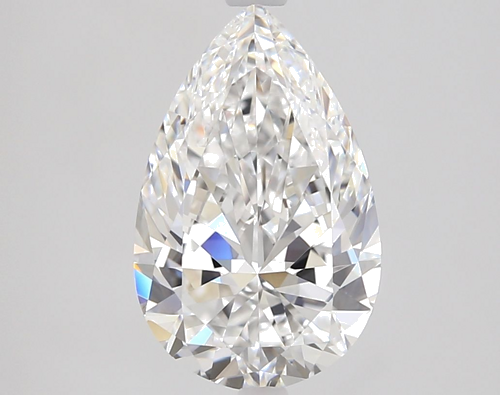 1.85 carat D-VVS1 Natūralus Pear Deimantas (1)