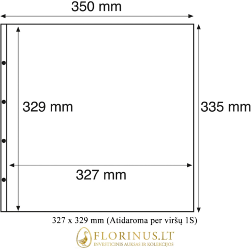 Пликове за пощенски картички Maximum (Черни) (7)