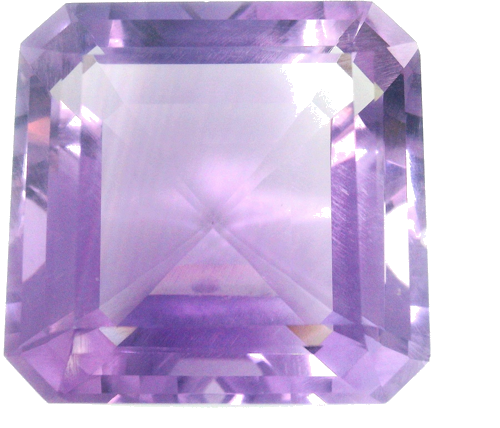 43.61 carat PURPLE STEP cut Octagonal Amethyst (1)