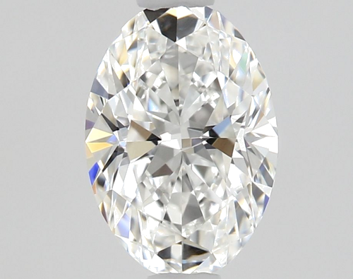 0.6 carat F-VVS1 Natūralus Oval Deimantas (1)