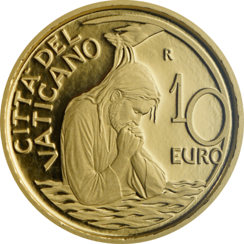 3 g Baptism Sacrament 2023 Vatican 10 Euro Gold Coin (2)