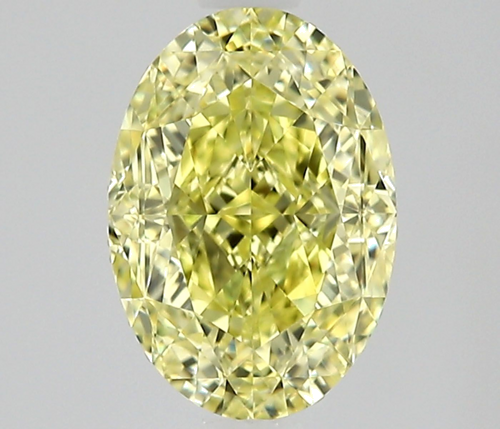 1.43 carat Fancy Intense Yellow-VVS2 Natūralus Oval Deimantas (1)