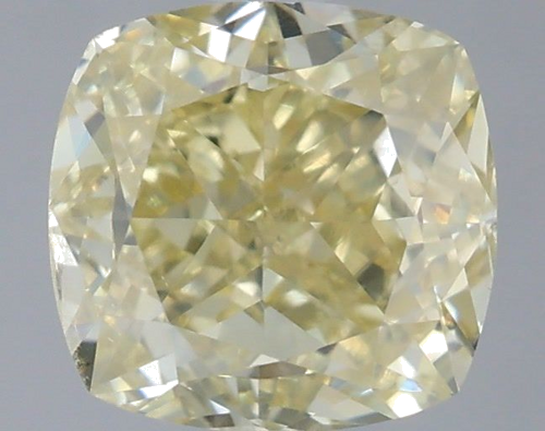 0.4 carat Fancy Yellow-VS2 Natūralus Radiant Deimantas (1)