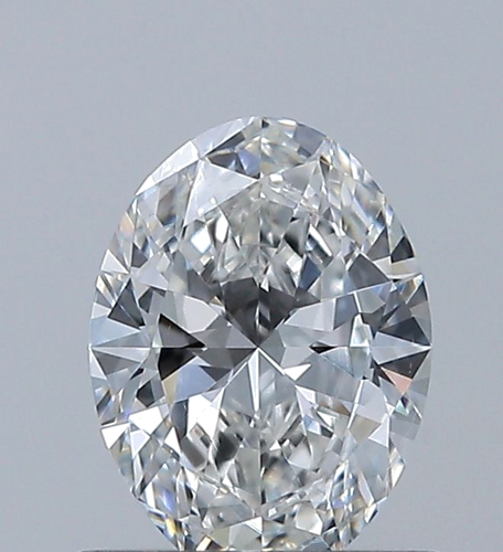 0.6 carat F-VS2 Natūralus Oval Deimantas (1)