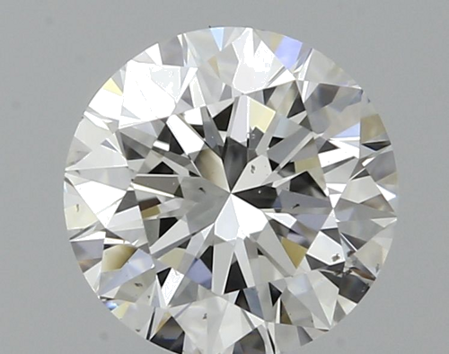 0.5 carat E-SI1 Excellent cut Natūralus Round Deimantas (1)