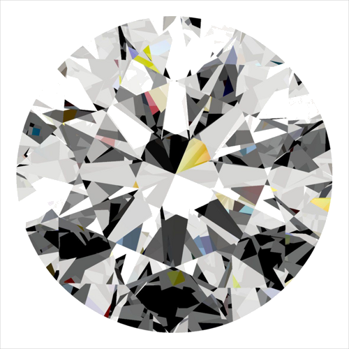 0.32 carat F-VS1 Excellent cut Natūralus Round Deimantas (1)