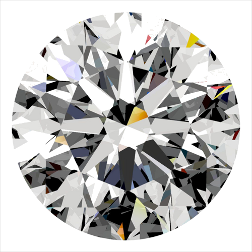 0.41 carat G-VS2 Excellent cut Natūralus Round Deimantas (1)