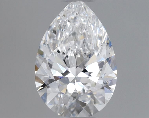 0.4 carat E-SI1 Natūralus Pear Deimantas (1)