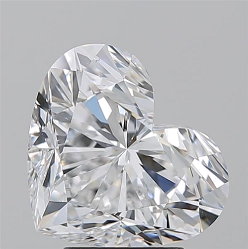4.03 carat D-VS2 Natūralus Heart Deimantas (1)