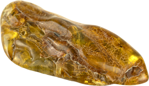 22,15 g Amber Nugget with fly inclusion (3)