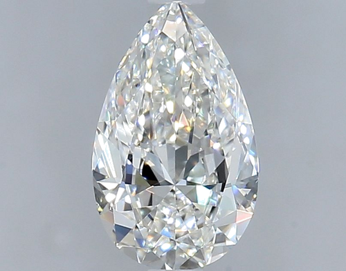 0.9 carat G-VS1 Natūralus Pear Deimantas (1)