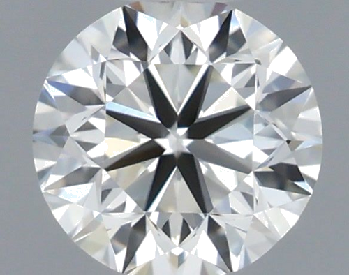 0.45 carat I-VVS2 Very Good cut Natūralus Round Deimantas (1)