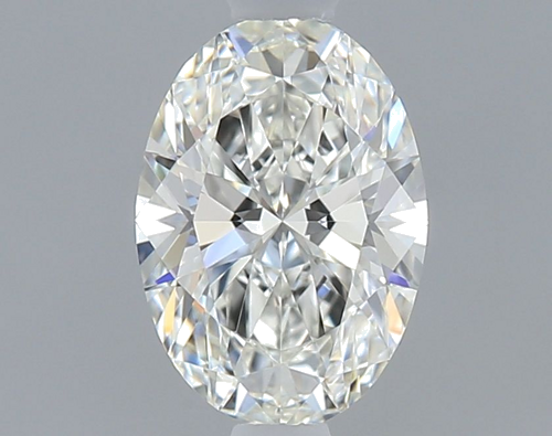 0.59 carat H-IF Natūralus Oval Deimantas (1)