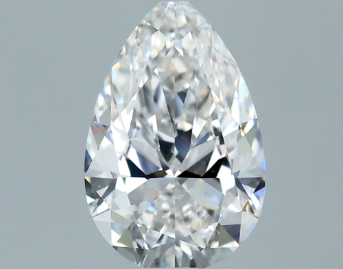 0.52 carat F-VS1 Natūralus Pear Deimantas (1)