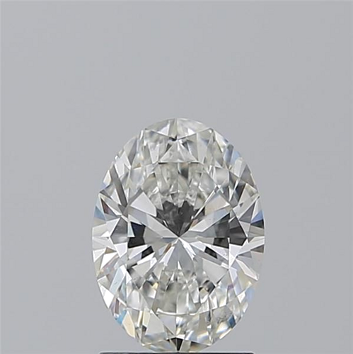 1.51 carat H-SI1 Natūralus Oval Deimantas (1)