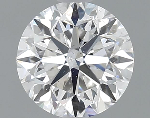 1.01 carat F-SI1 Very Good cut Natūralus Round Deimantas (1)