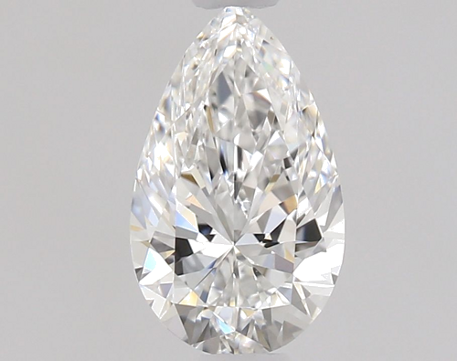 0.51 carat E-IF Natūralus Pear Deimantas (1)