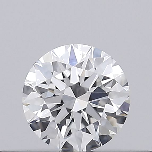 0.18 carat F-VVS2 Excellent cut Natūralus Round Deimantas (1)