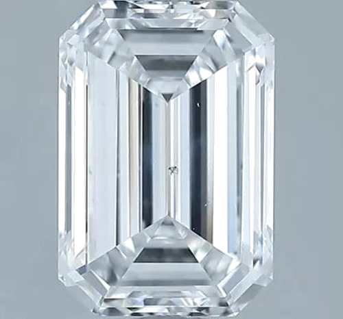 2.0 carat D-SI2 Natūralus Emerald Deimantas (1)