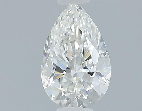 0.32 carat F-SI1 Natūralus Pear Deimantas (1)