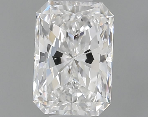 0.5 carat E-VS2 Natūralus Radiant Deimantas (1)