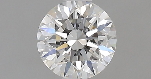 0.57 carat F-VVS1 Excellent cut Natūralus Round Deimantas (1)