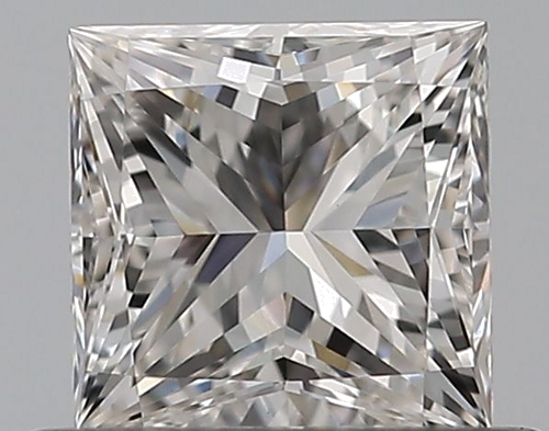 0.5 carat G-VVS2 Natūralus Princess Deimantas (1)