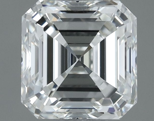 0.5 carat H-VVS1 Natūralus Asscher Deimantas (1)