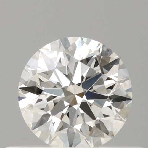 0.44 carat H-VVS2 Excellent cut Natūralus Round Deimantas (1)