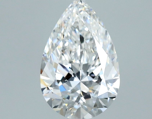 0.7 carat E-VVS2 Natūralus Pear Deimantas (1)