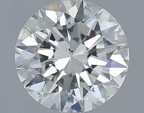 0.5 carat I-SI1 Excellent cut Natūralus Round Deimantas (1)