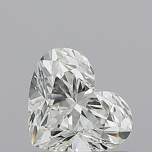 0.6 carat H-VS2 Natūralus Heart Deimantas (1)