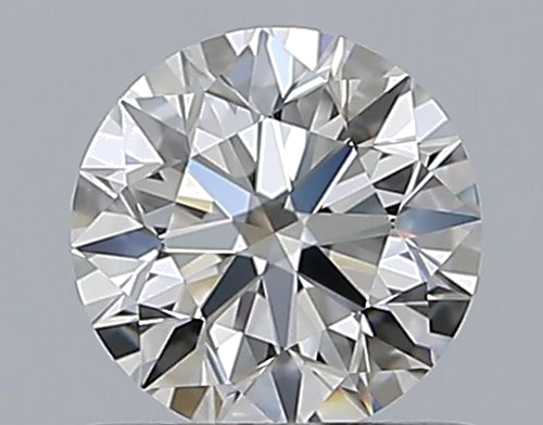 0.61 carat F-VVS1 Excellent cut Natūralus Round Deimantas (1)