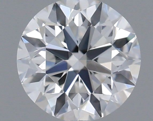 0.41 carat E-VVS2 Very Good cut Natūralus Round Deimantas (1)
