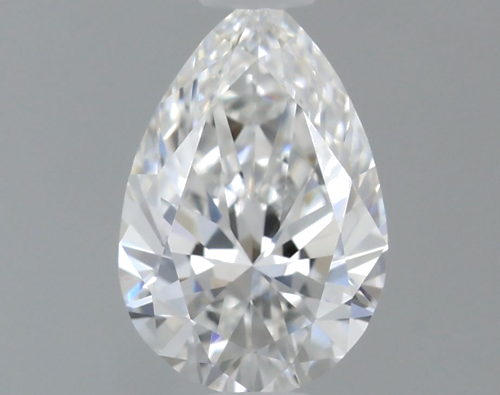 0.3 carat E-VVS2 Natūralus Pear Deimantas (1)