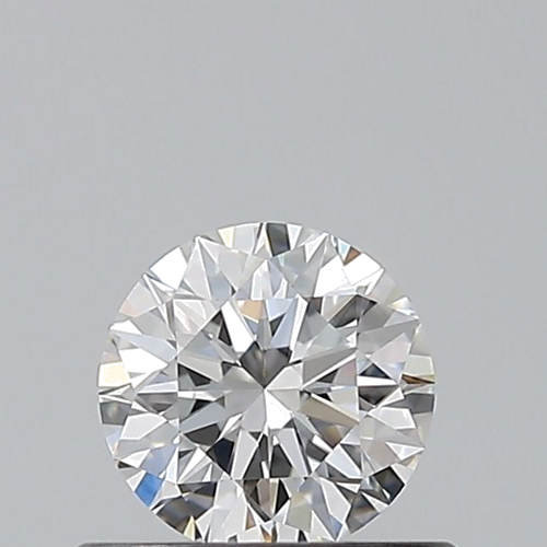 0.5 carat F-VVS2 Excellent cut Natūralus Round Deimantas (1)